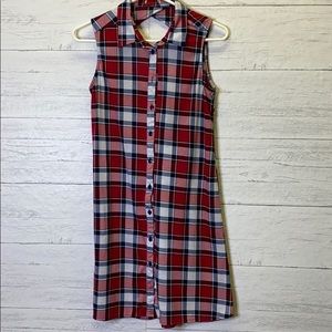 Passport plaid dress
